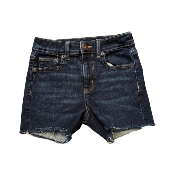 American Eagle High rise shortie Next level stretch shorts size 00 - Picture 1 of 7